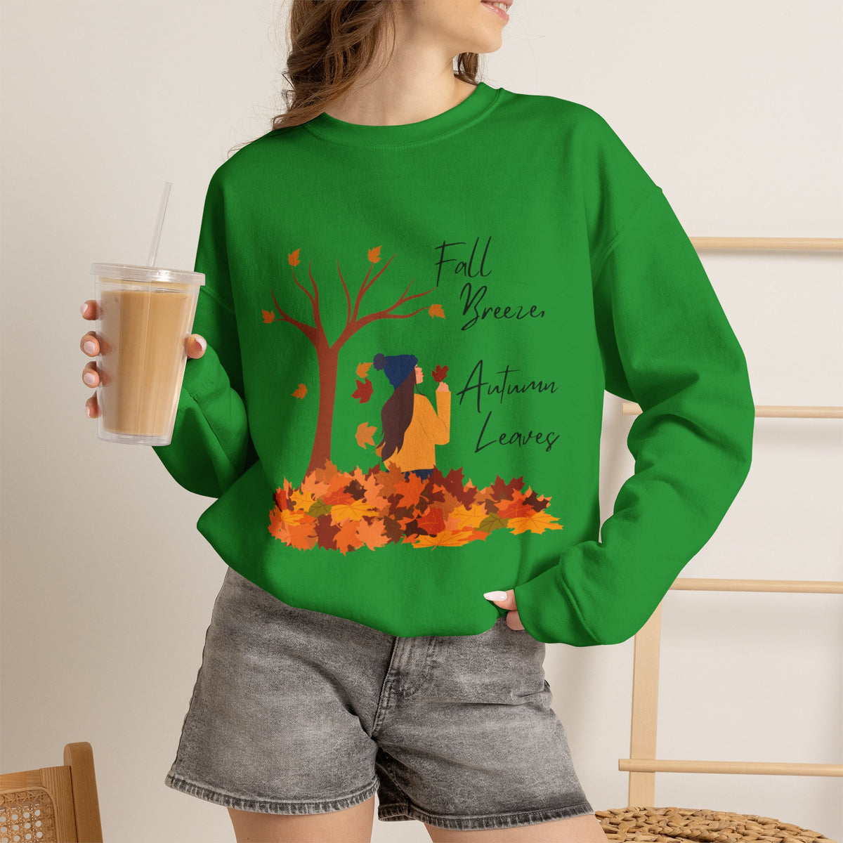 Autumn Leaves Fall Breeze Sweatshirt