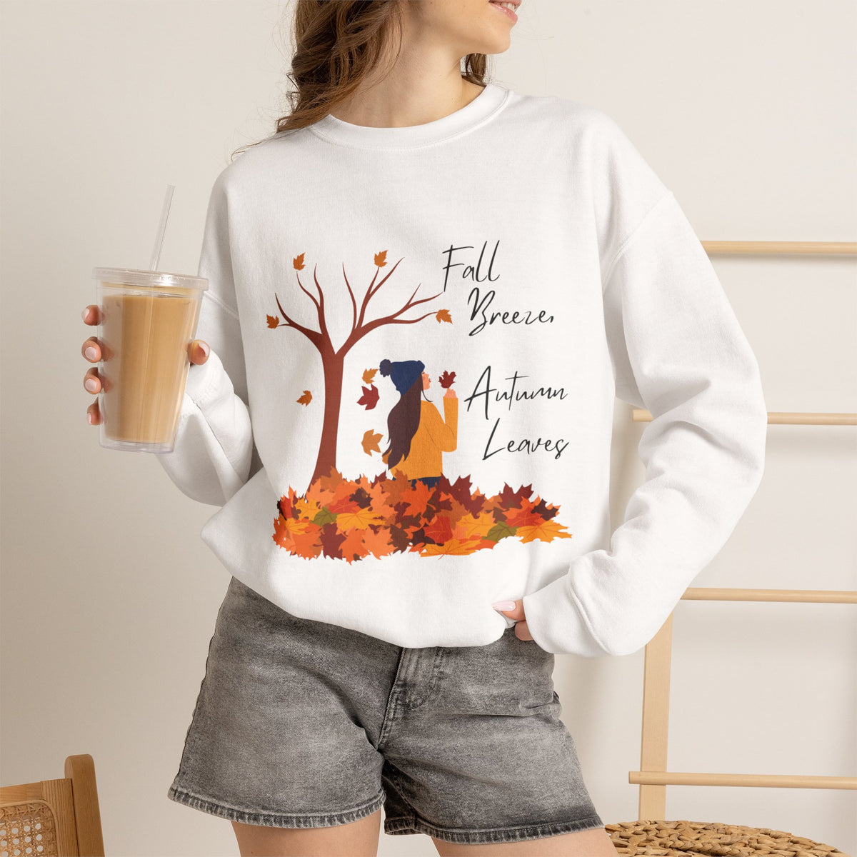 Autumn Leaves Fall Breeze Sweatshirt