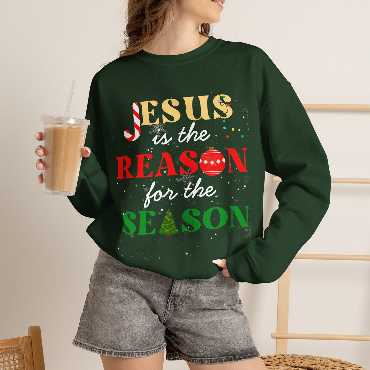 Jesus Is the Reason Sweatshirt