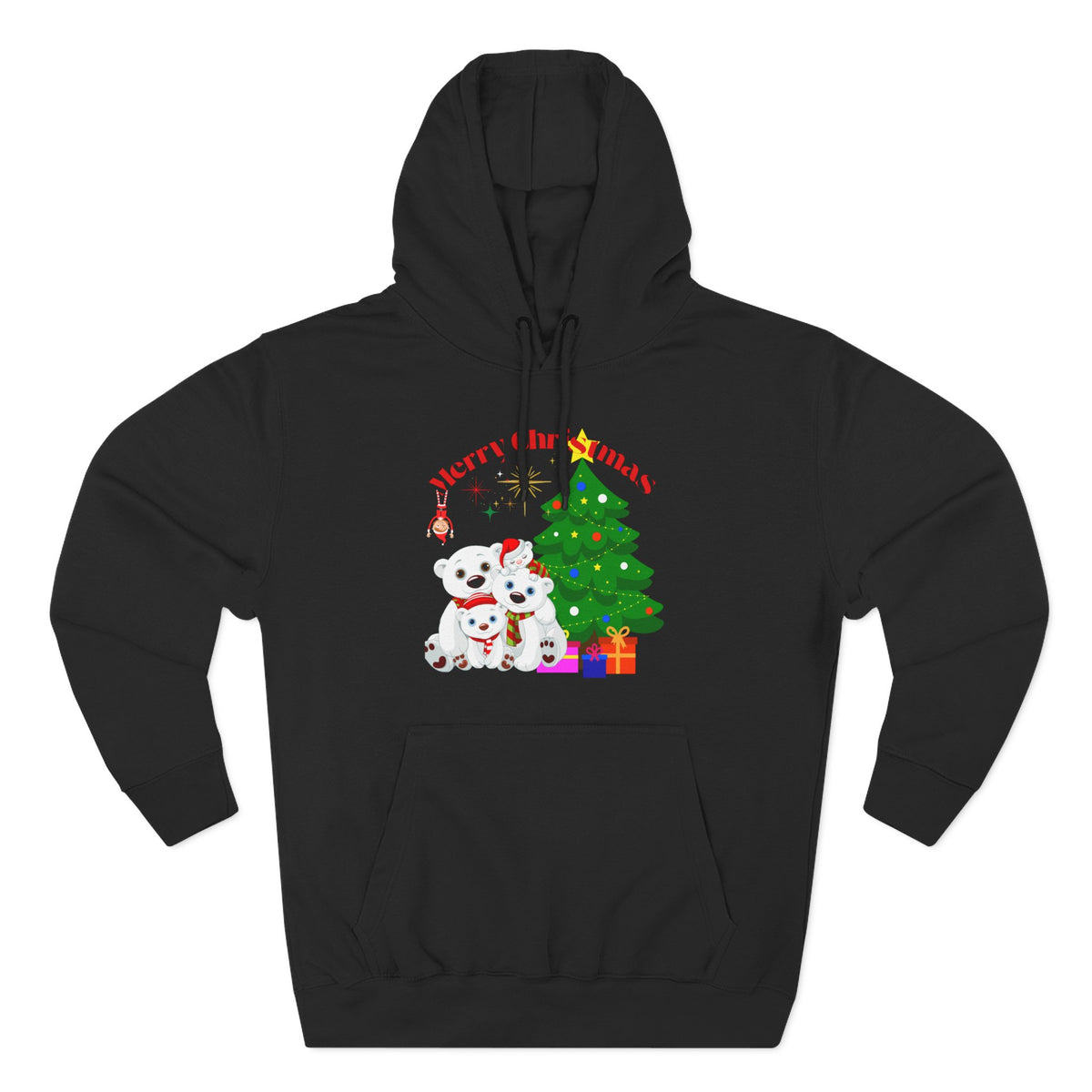 Merry Christmas Bears Hoodie