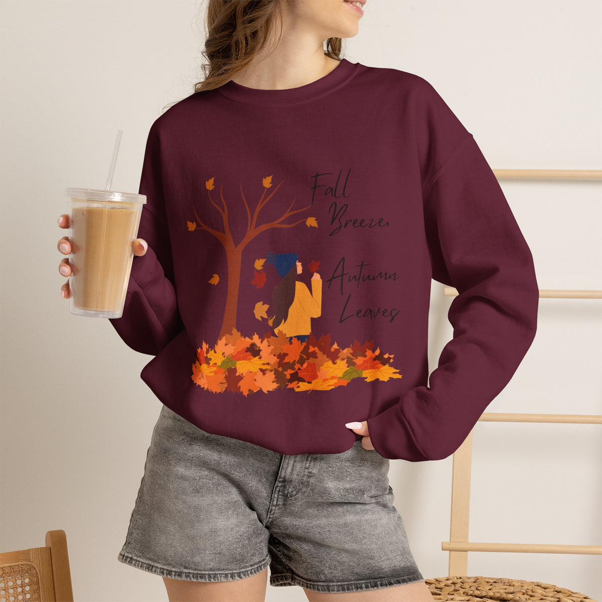 Autumn Leaves Fall Breeze Sweatshirt