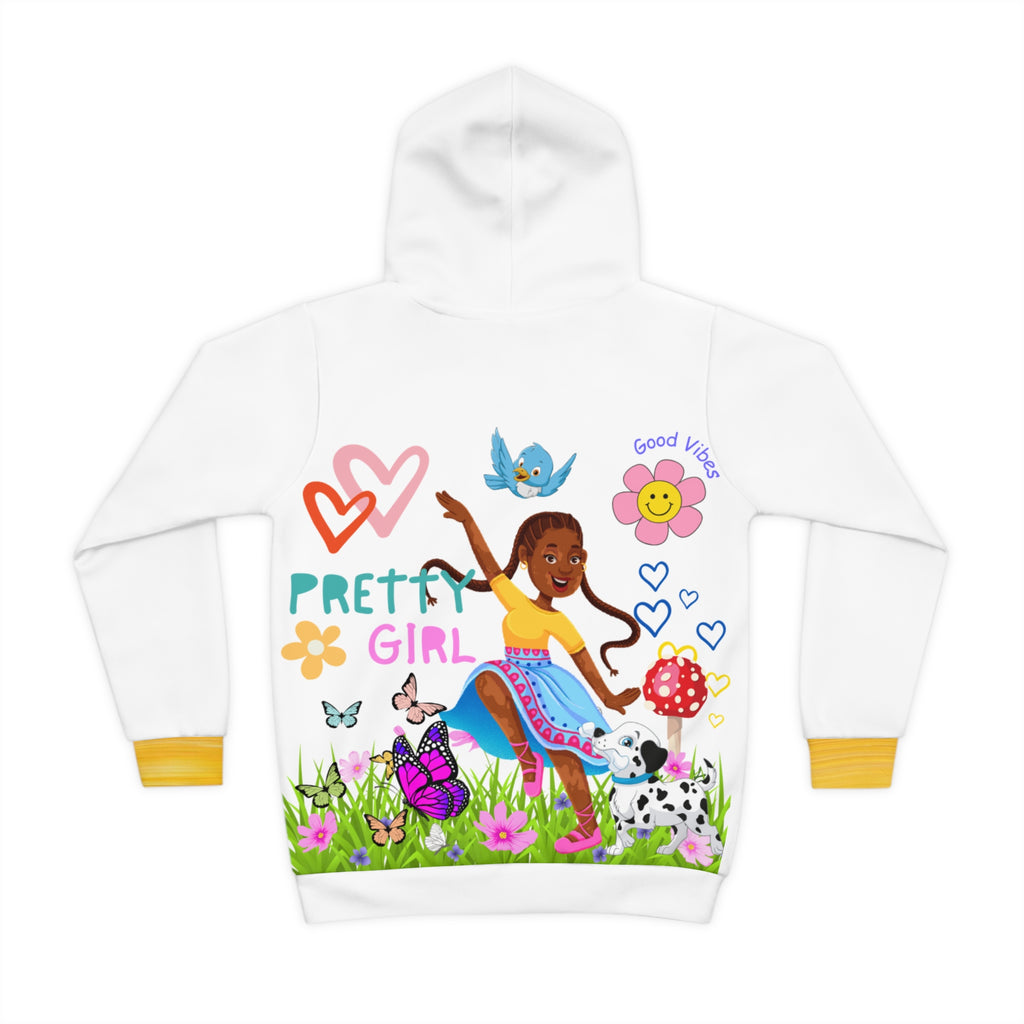 Vitiligo Awareness Pretty Girl Hoodie