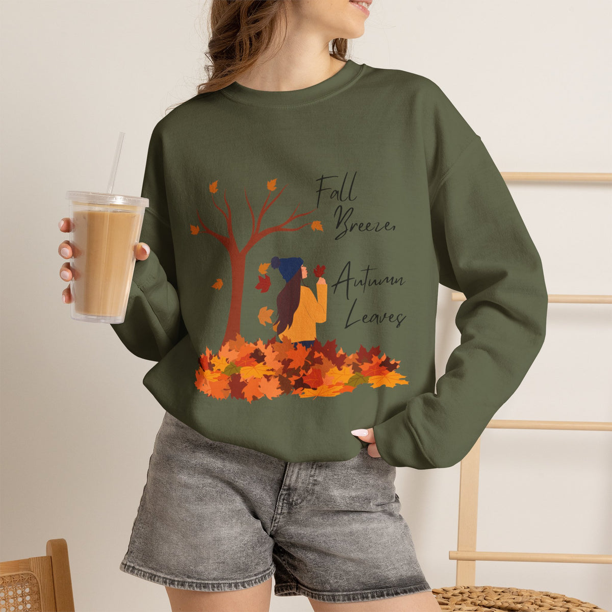 Autumn Leaves Fall Breeze Sweatshirt