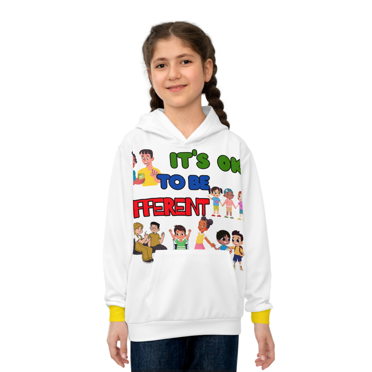 It's Ok To Be Different Disability Awareness Hoodie