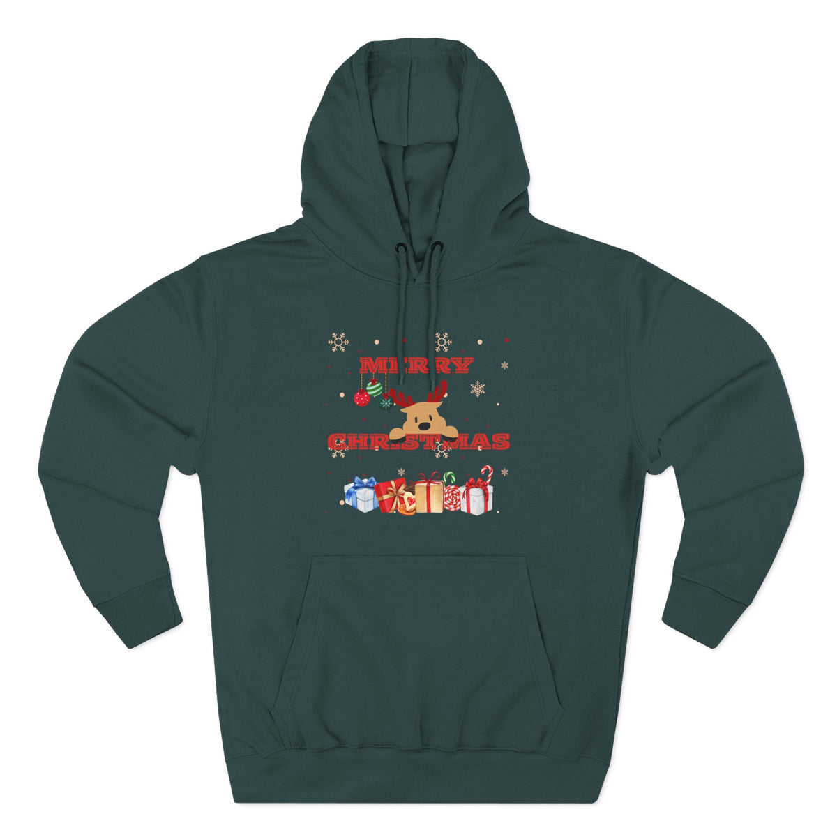 Merry Christmas Reindeer Hoodie