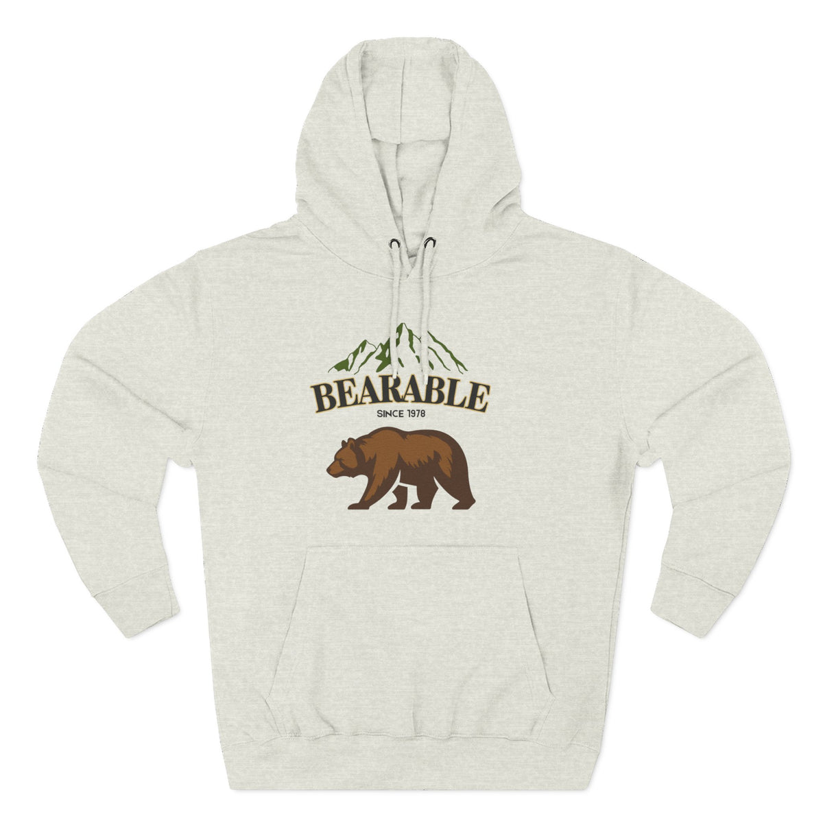 BEARABLE  Vintage  Hoodie
