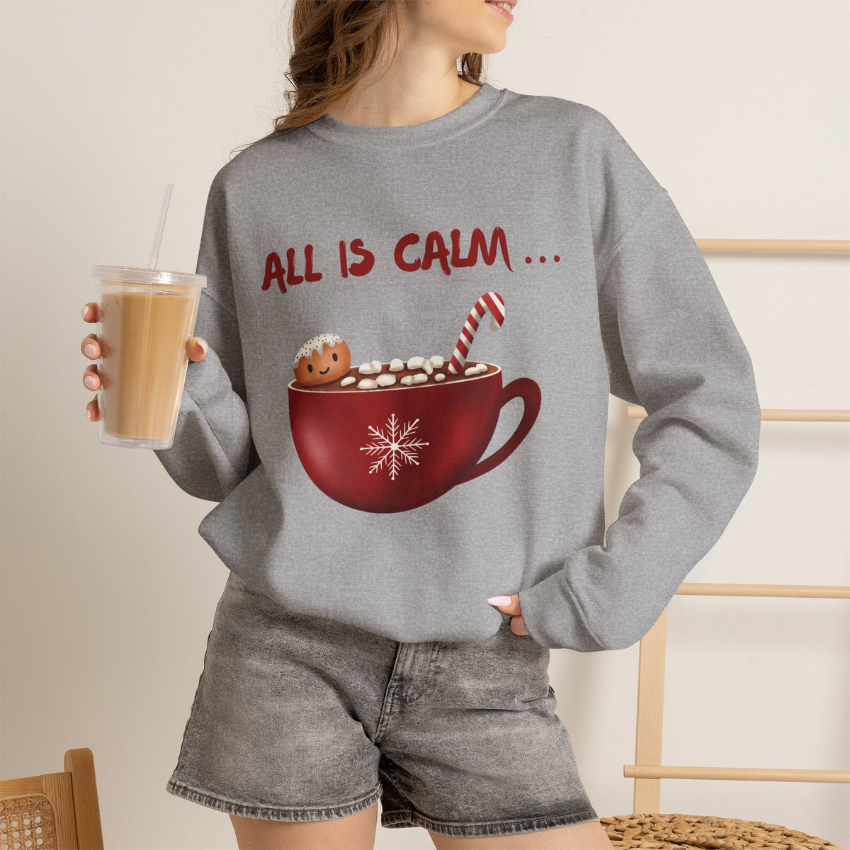 All Is Calm Sweatshirt