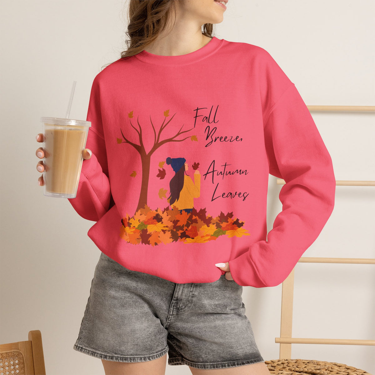 Autumn Leaves Fall Breeze Sweatshirt