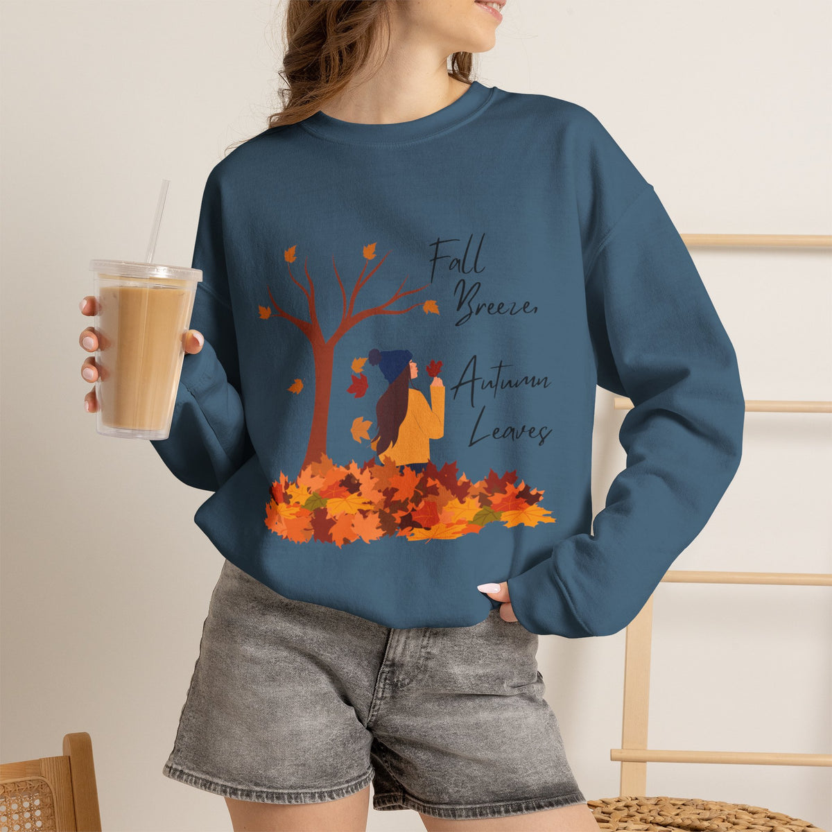 Autumn Leaves Fall Breeze Sweatshirt