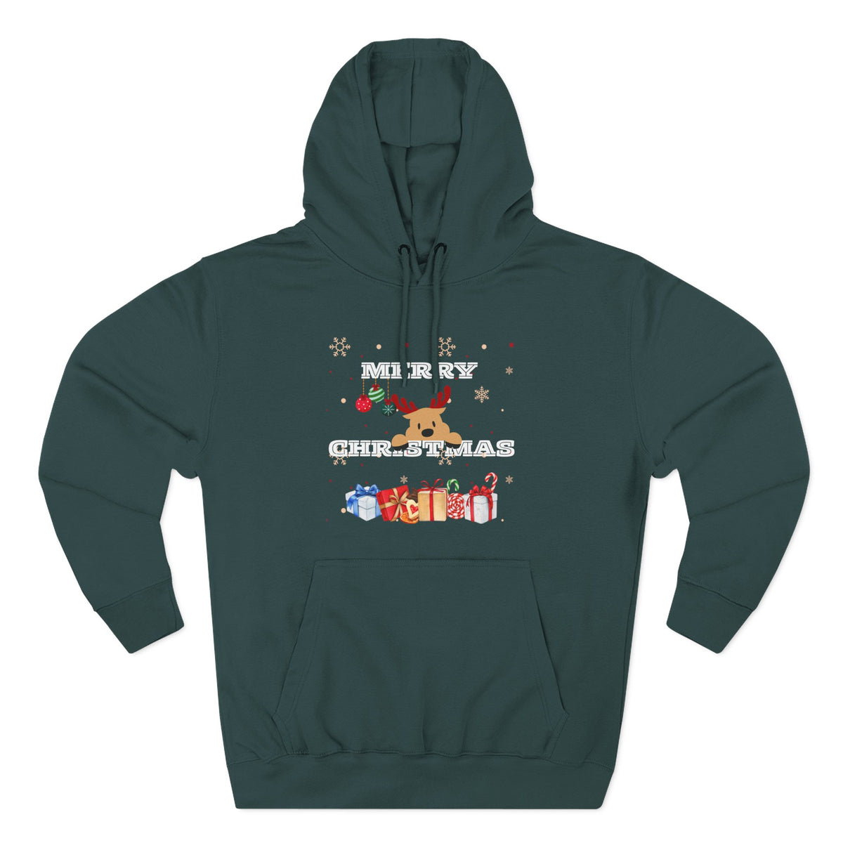 Merry Christmas Reindeer  Hoodie