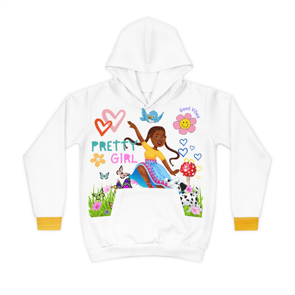 Vitiligo Awareness Pretty Girl Hoodie