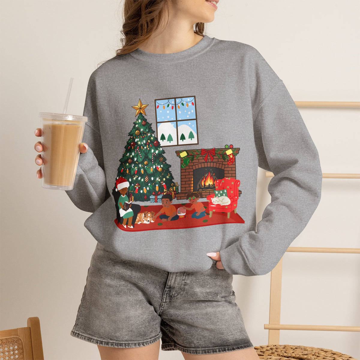 Grandma Cozy Christmas Sweatshirt