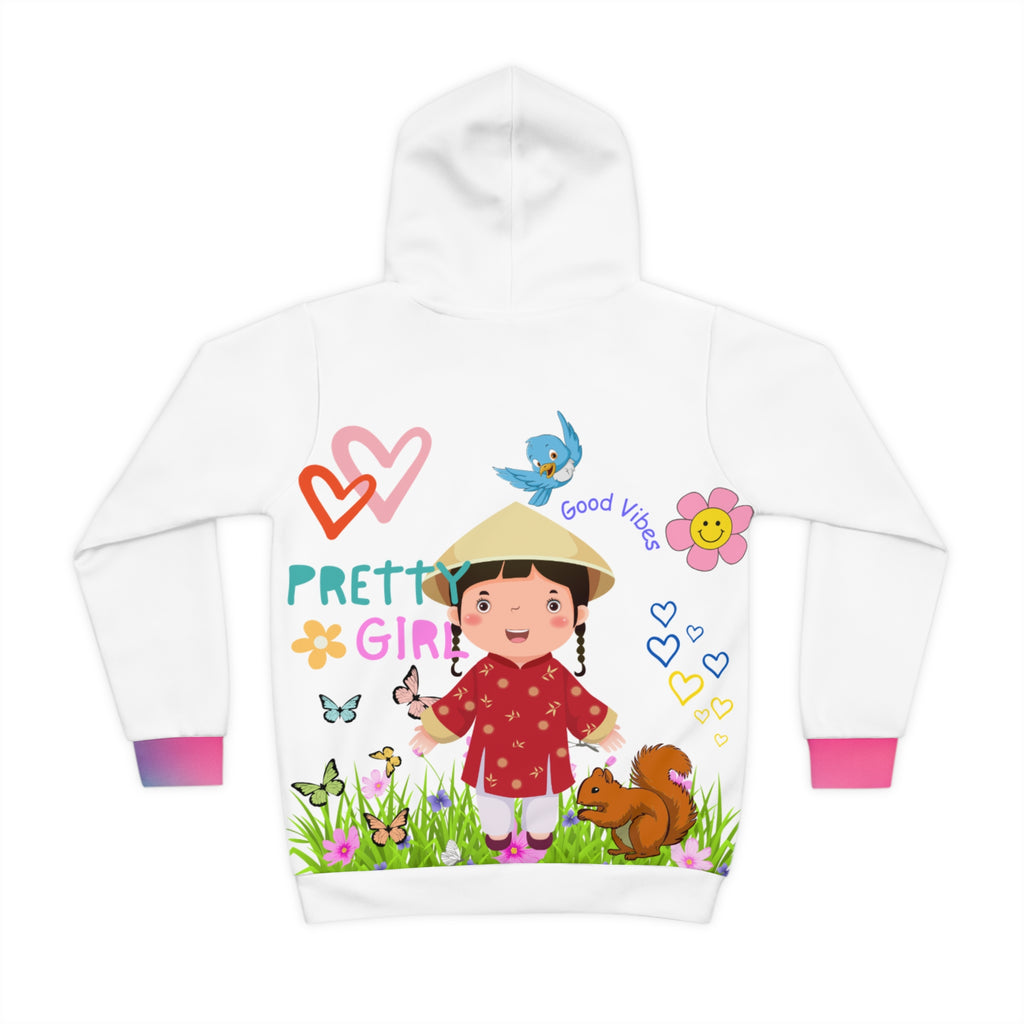 Asian Culture Pretty Girl Hoodie