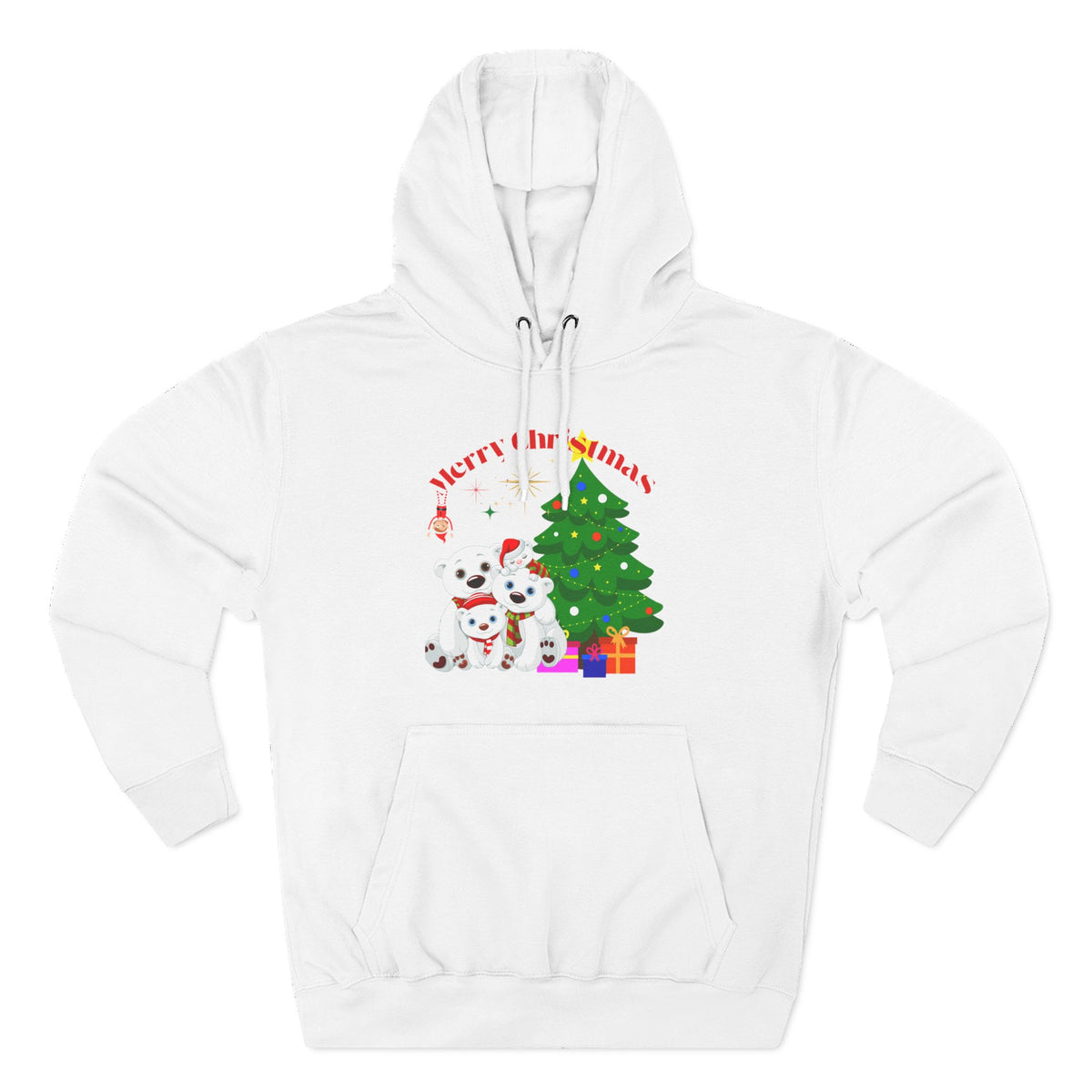Merry Christmas Bears Hoodie