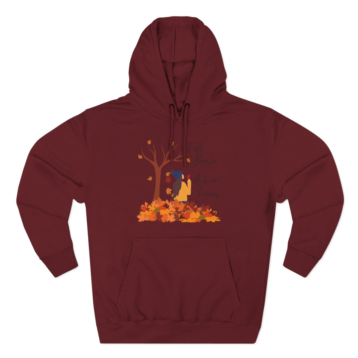 Fall Breeze, Autumn Leaves  Hoodie
