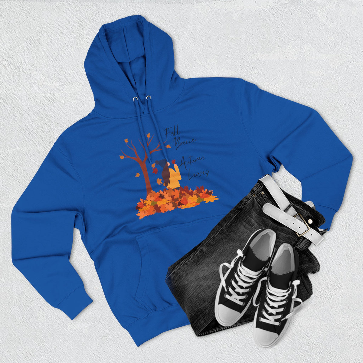 Fall Breeze, Autumn Leaves  Hoodie