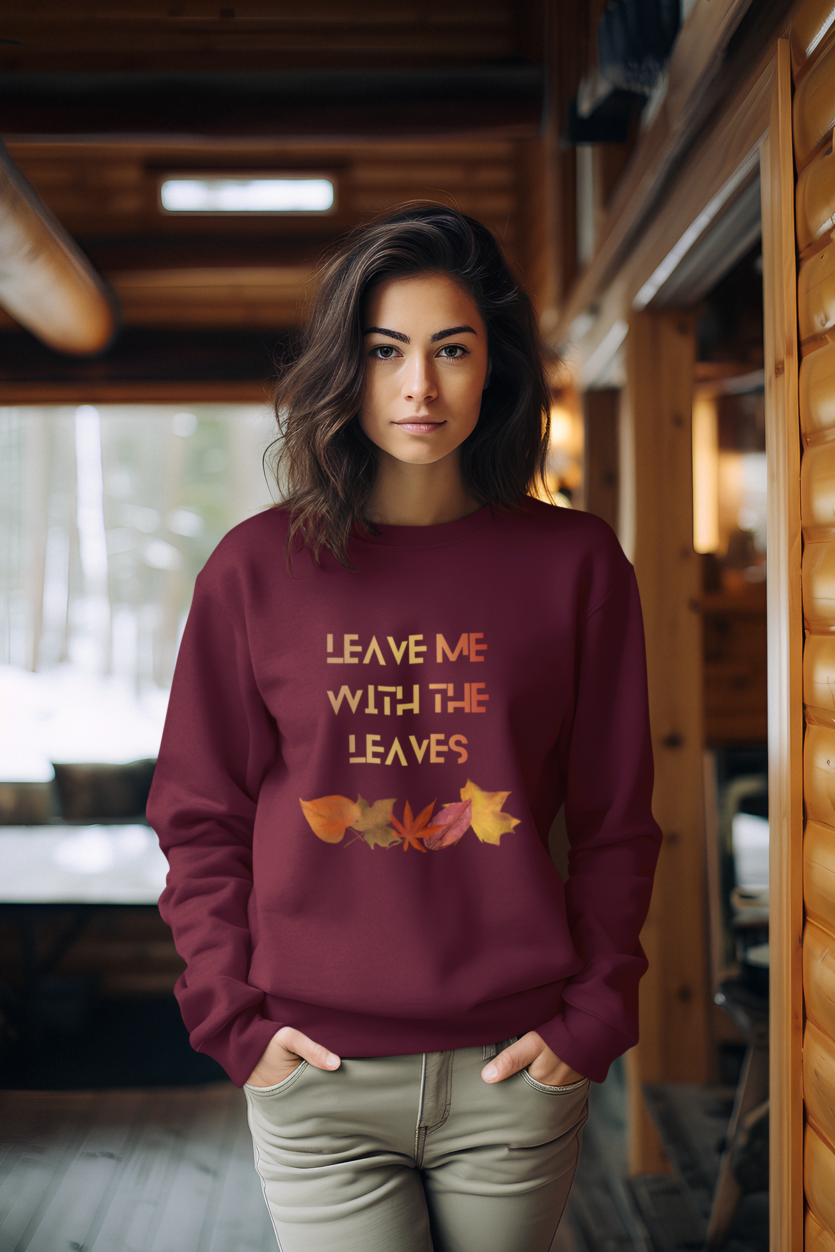 Leave Me with the Leaves  Sweatshirt