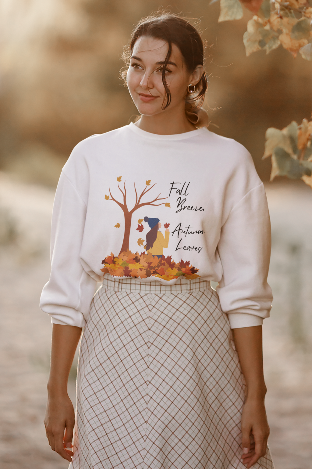 Autumn Leaves Fall Breeze Sweatshirt