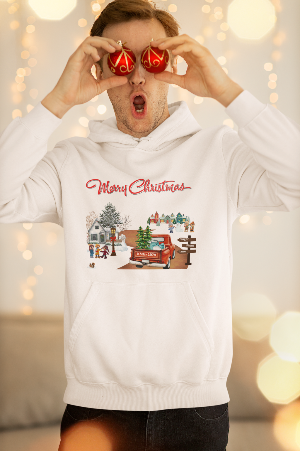 Vintage Christmas  Hoodie