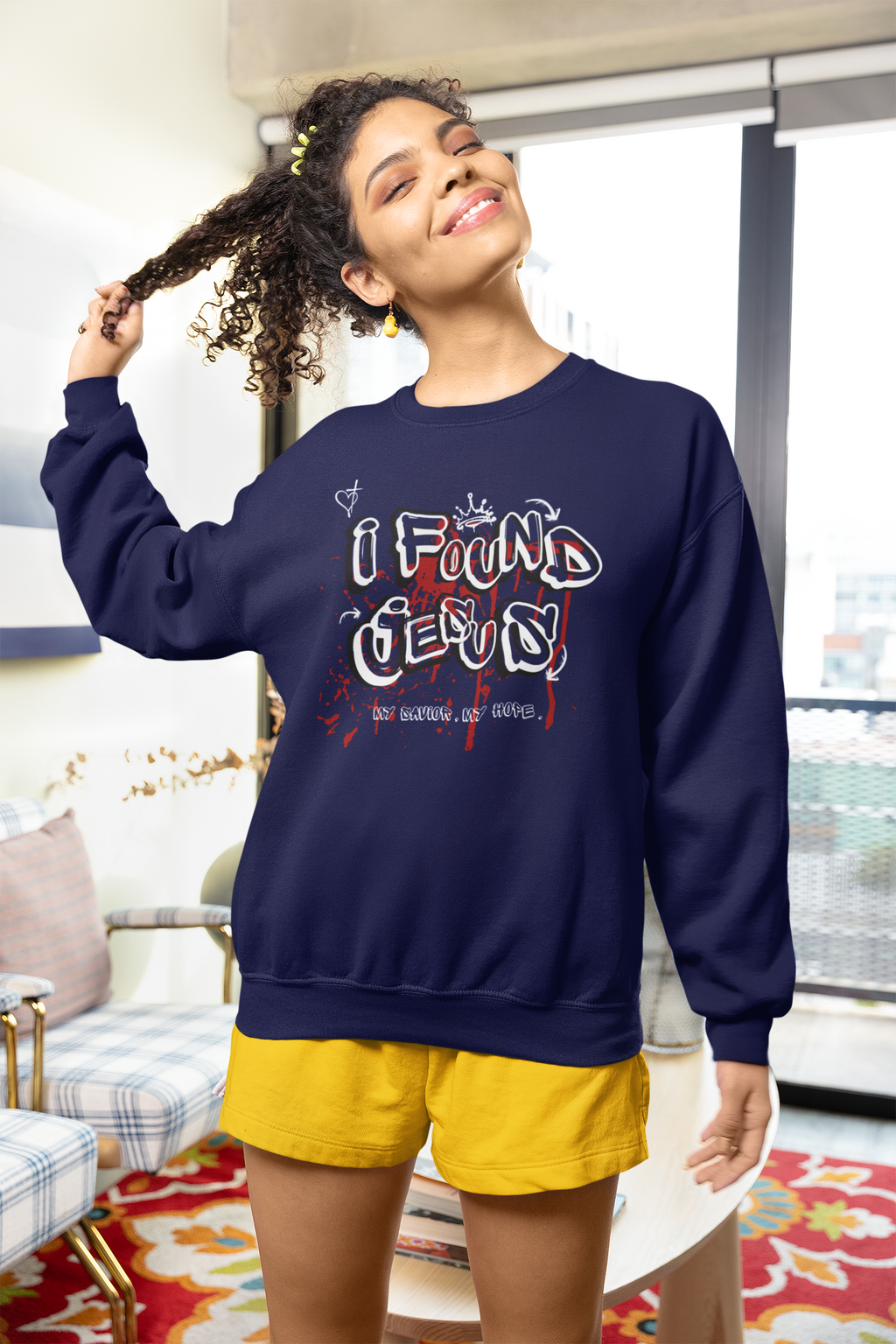 I Found Jesus Sweatshirt