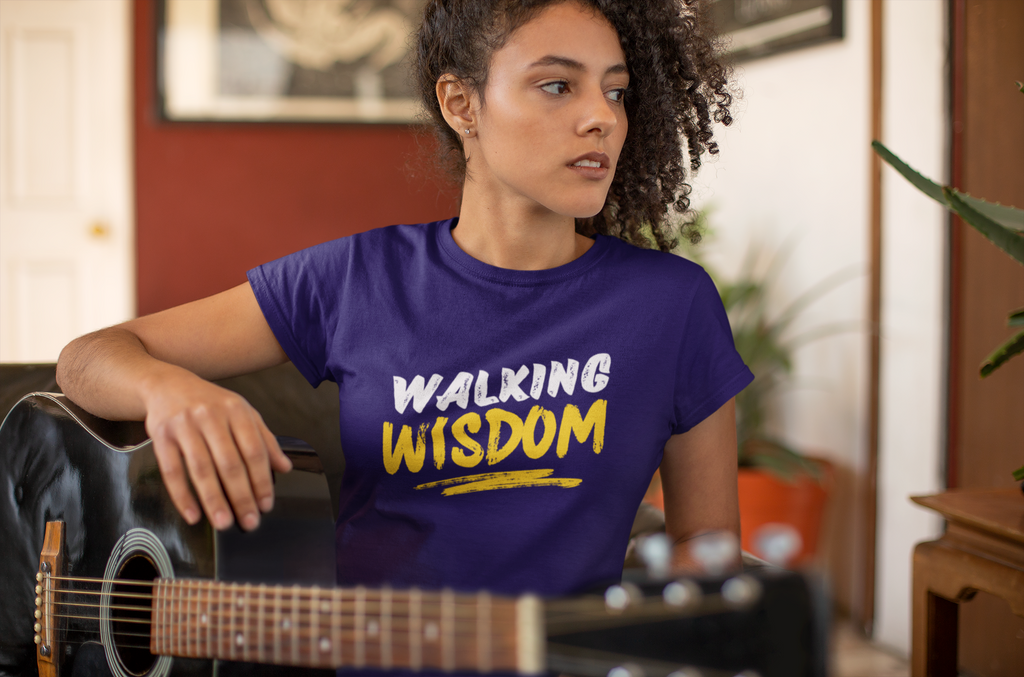WALKING WISDOM  T Shirt