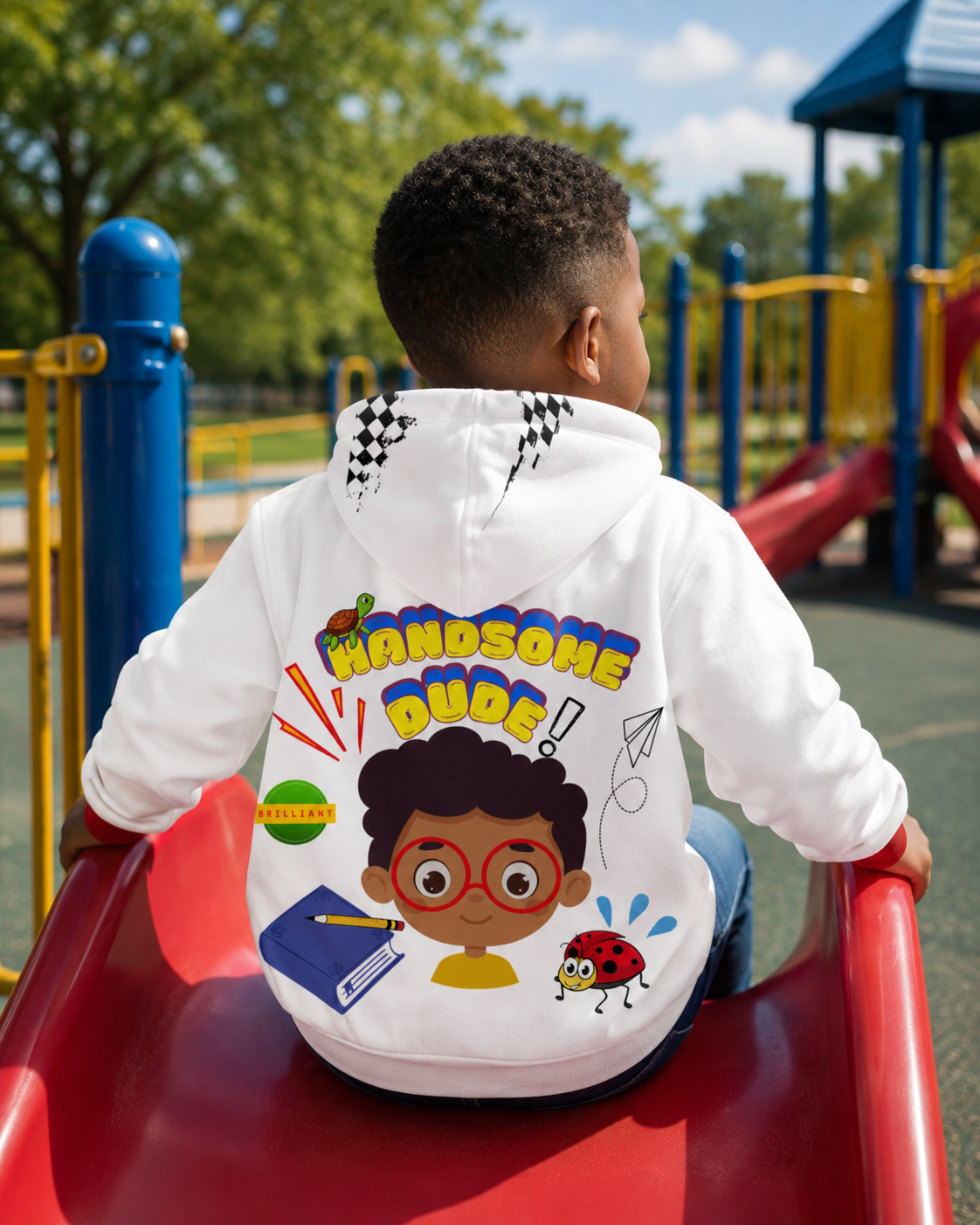 African American  Culture Handsome Dude Hoodie