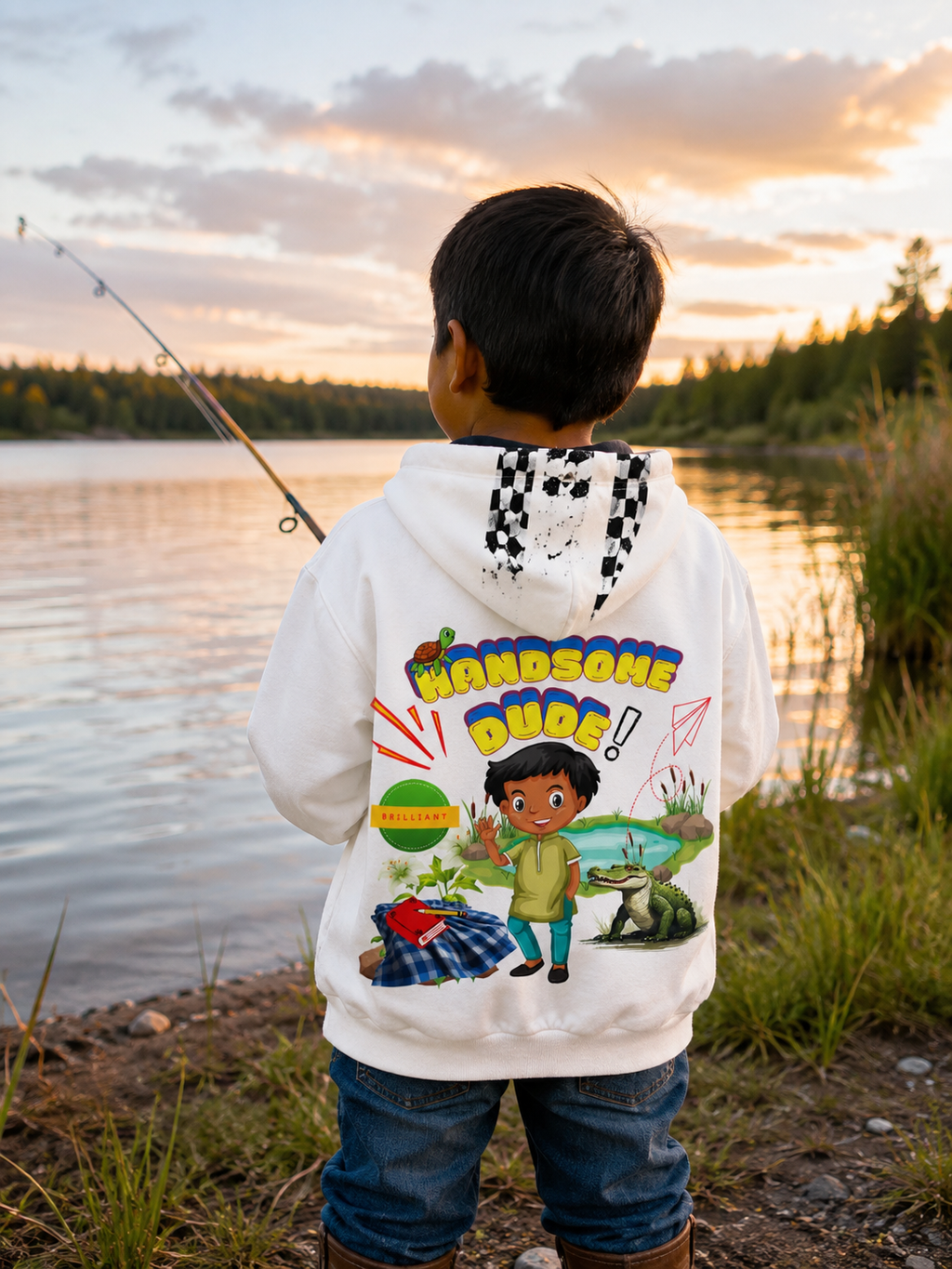 Native American Culture Handsome Dude  Hoodie