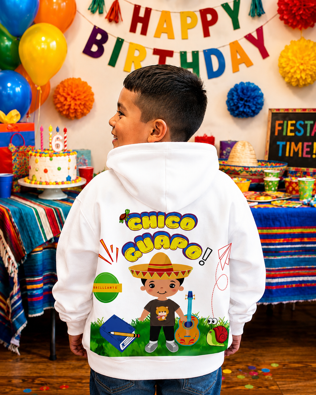 Hispanic Culture Handsome Dude Hoodie