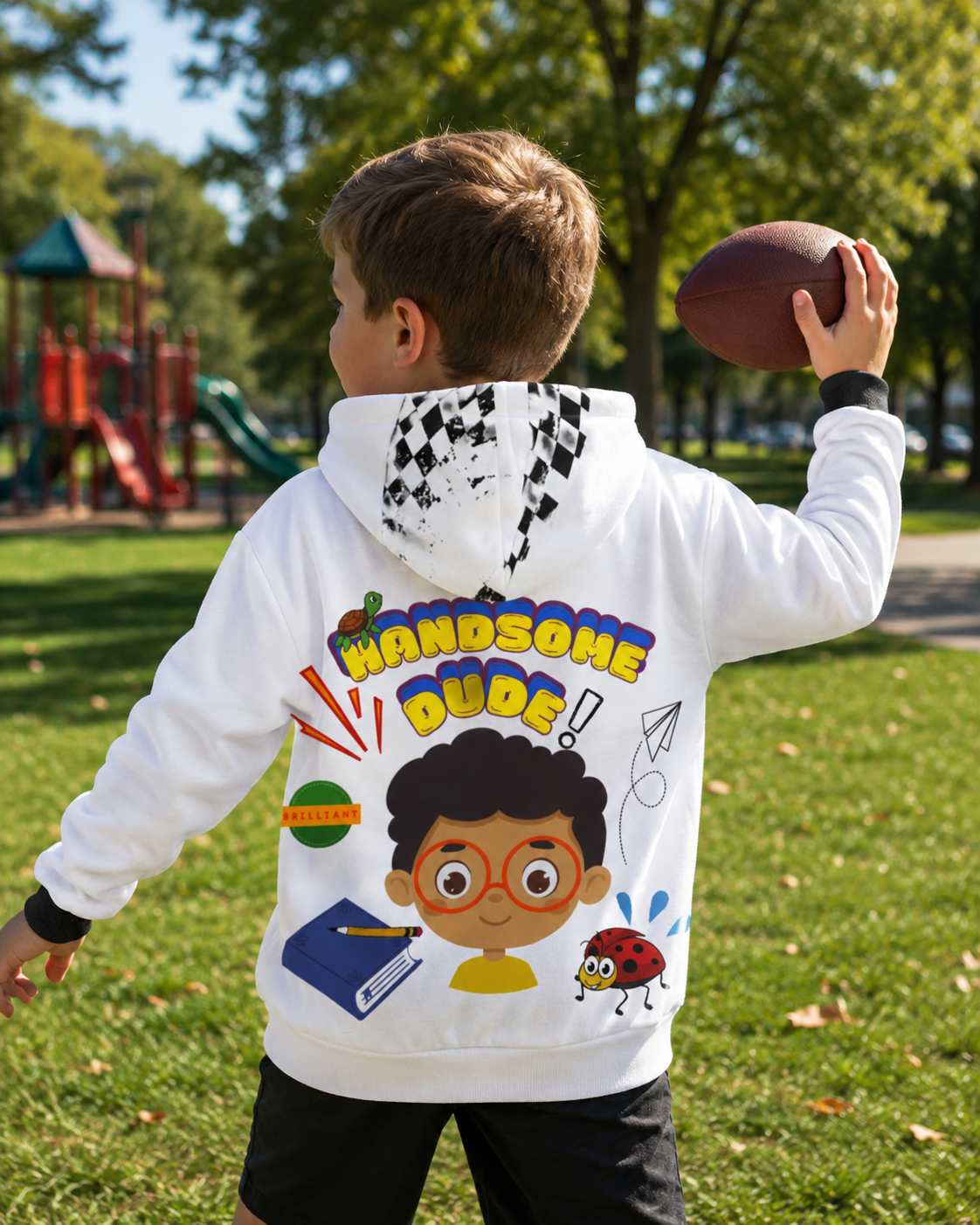 Caucasian Culture Handsome Dude Hoodie