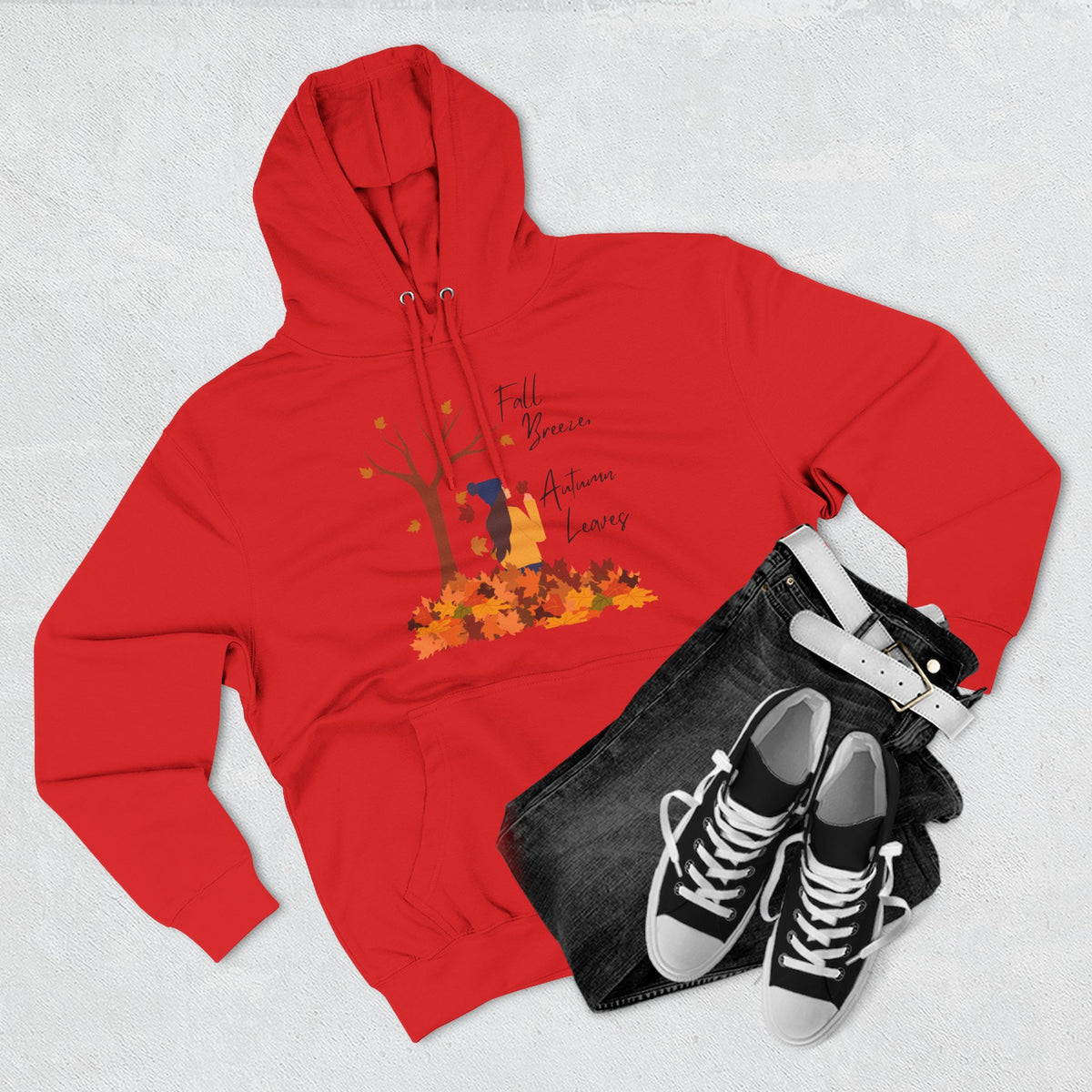 Fall Breeze, Autumn Leaves  Hoodie