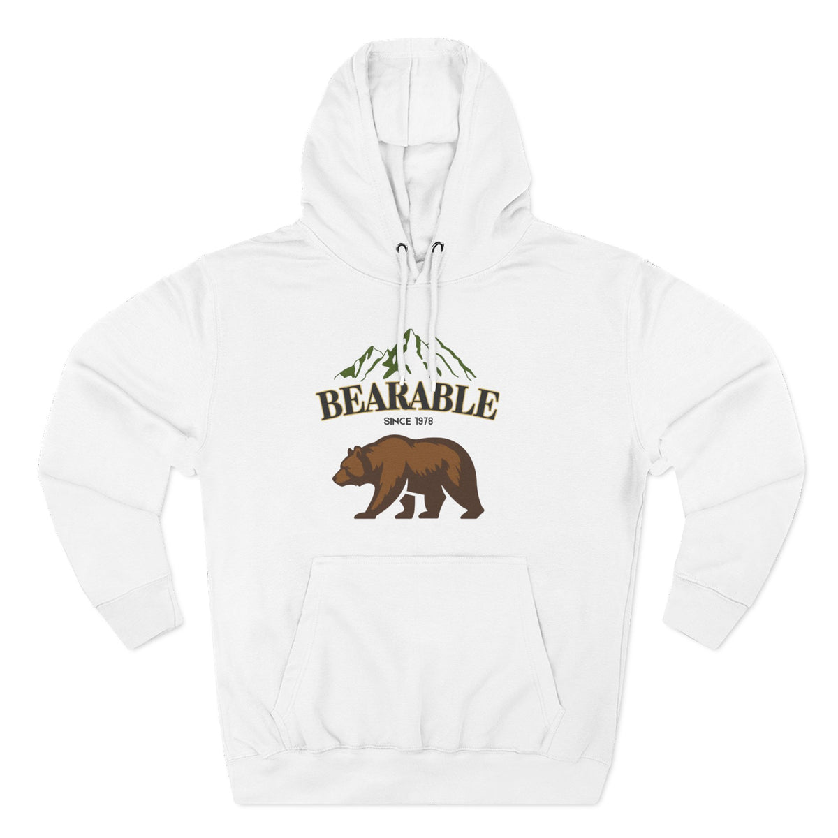 BEARABLE  Vintage  Hoodie