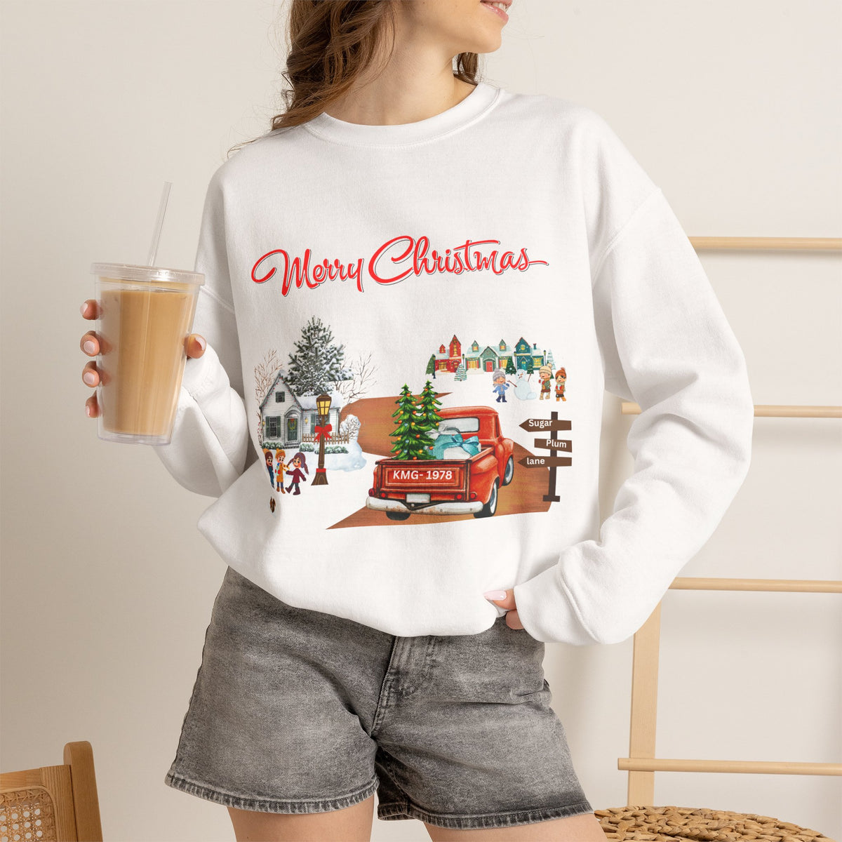 Vintage Christmas  Sweatshirt