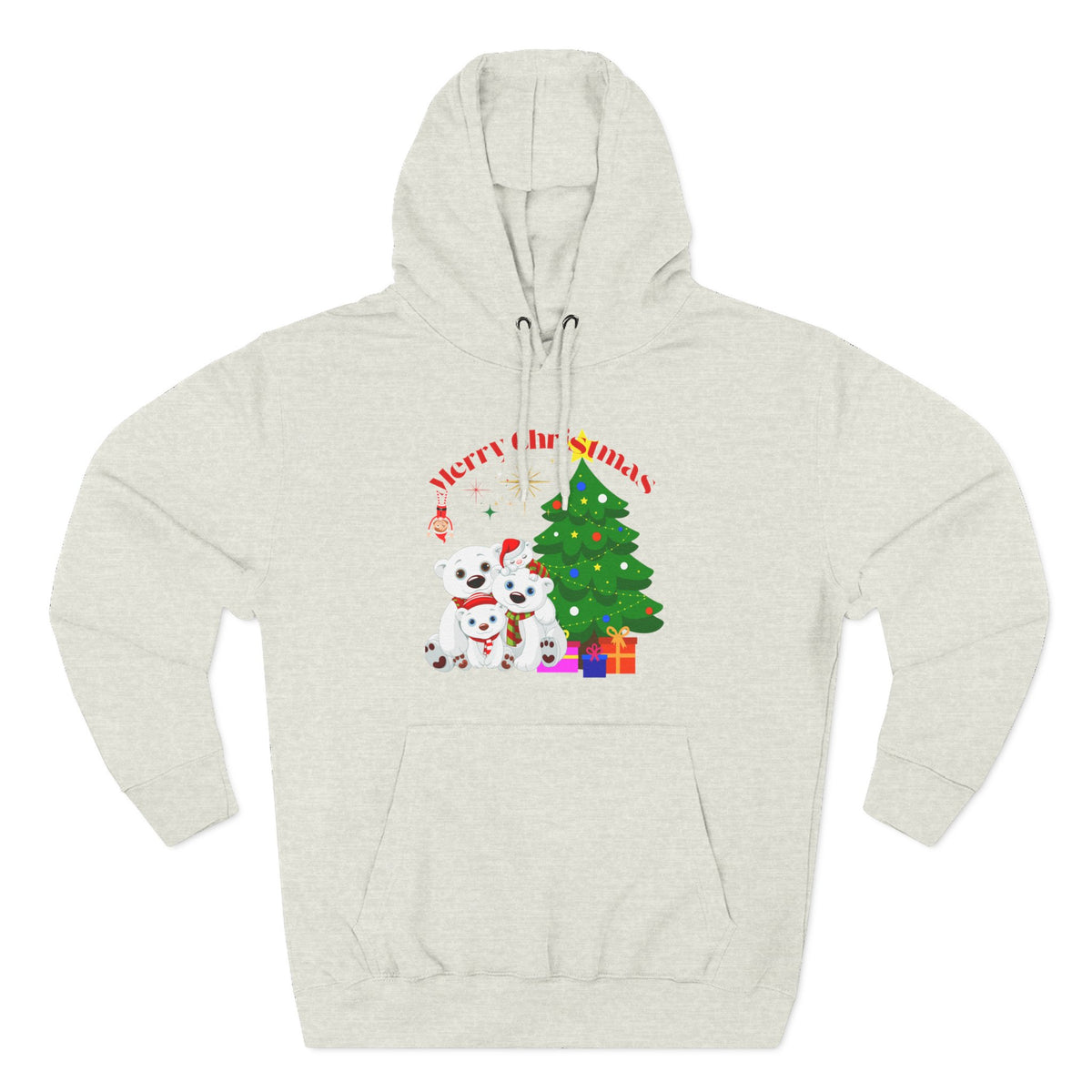 Merry Christmas Bears Hoodie