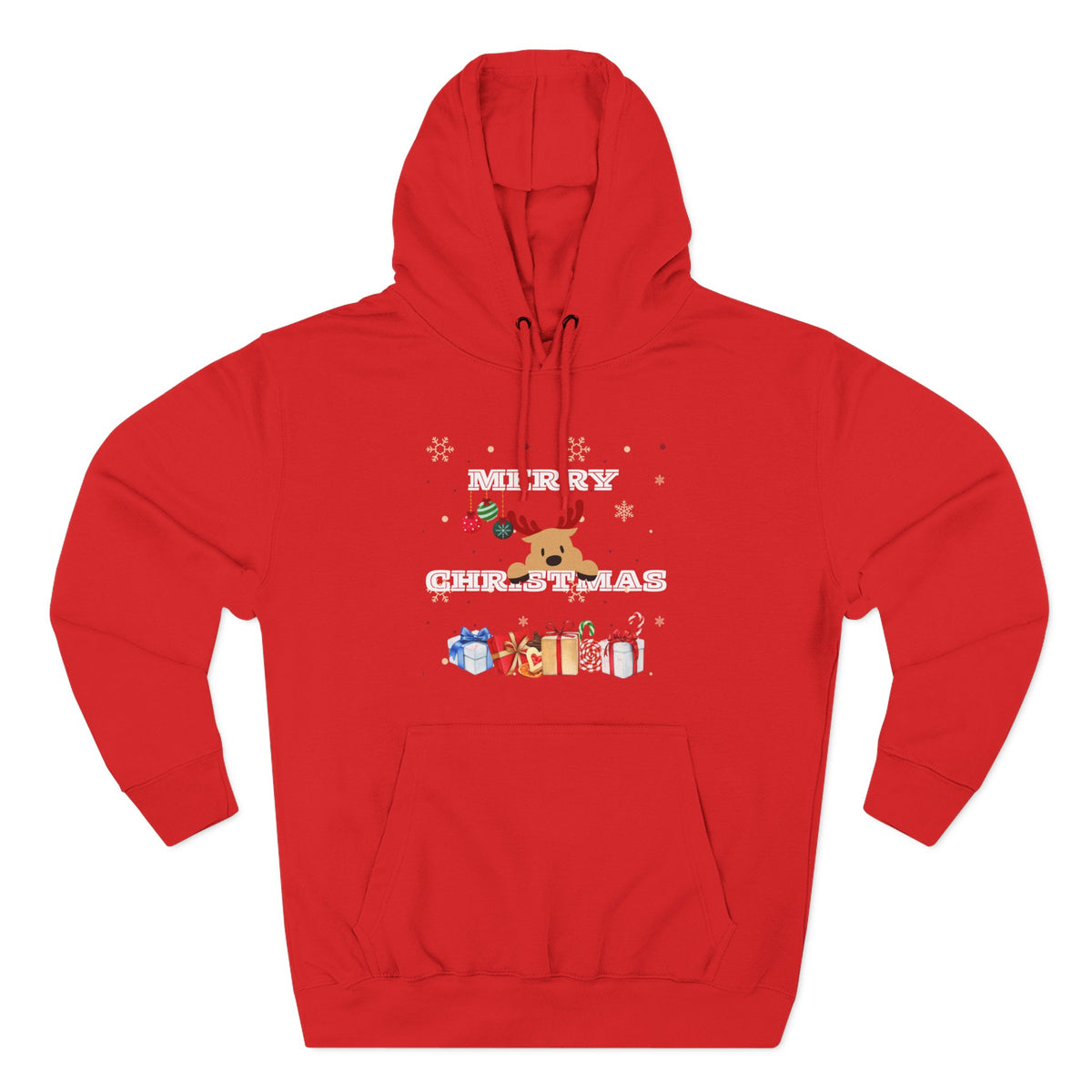 Merry Christmas Reindeer  Hoodie