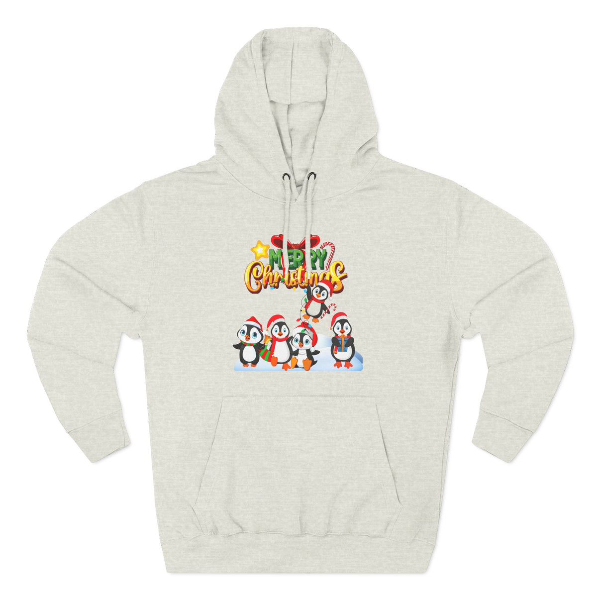 Merry Christmas Penguins Hoodie