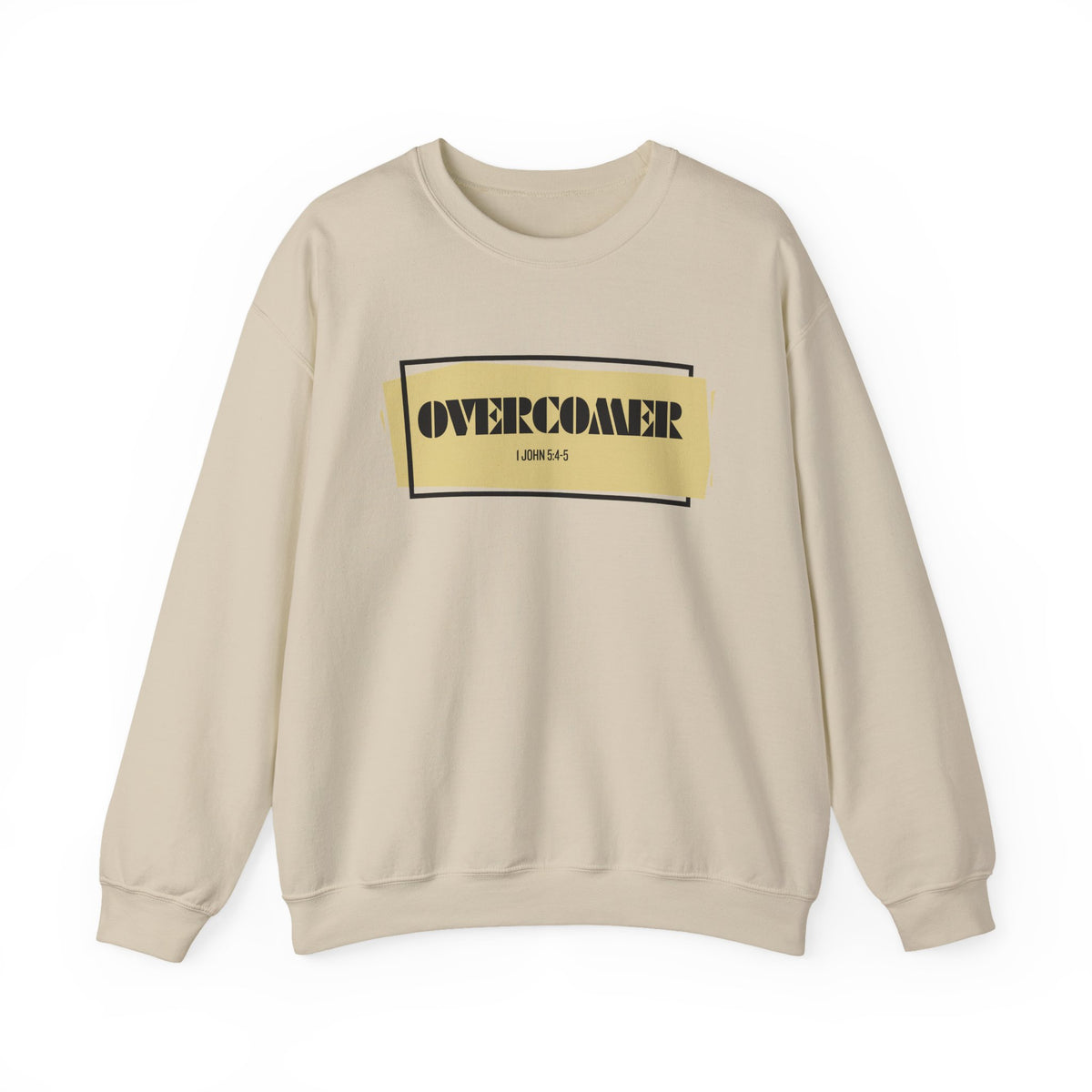 OVERCOMER 1 John 5:4-5  Sweatshirt