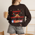 Merry Christmas Reindeer  Sweatshirt