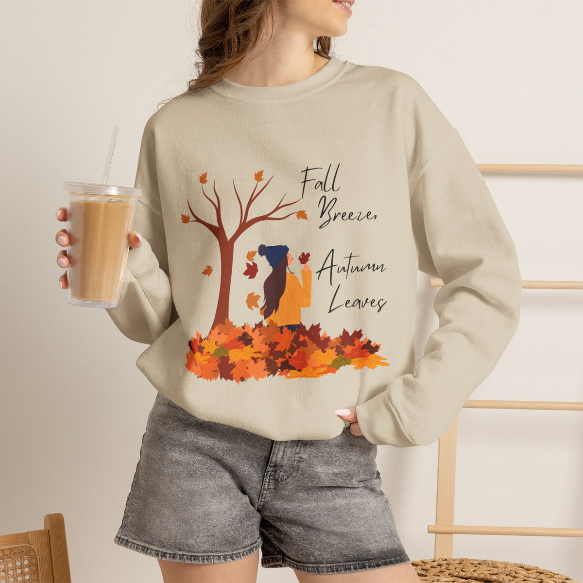 Autumn Leaves Fall Breeze Sweatshirt