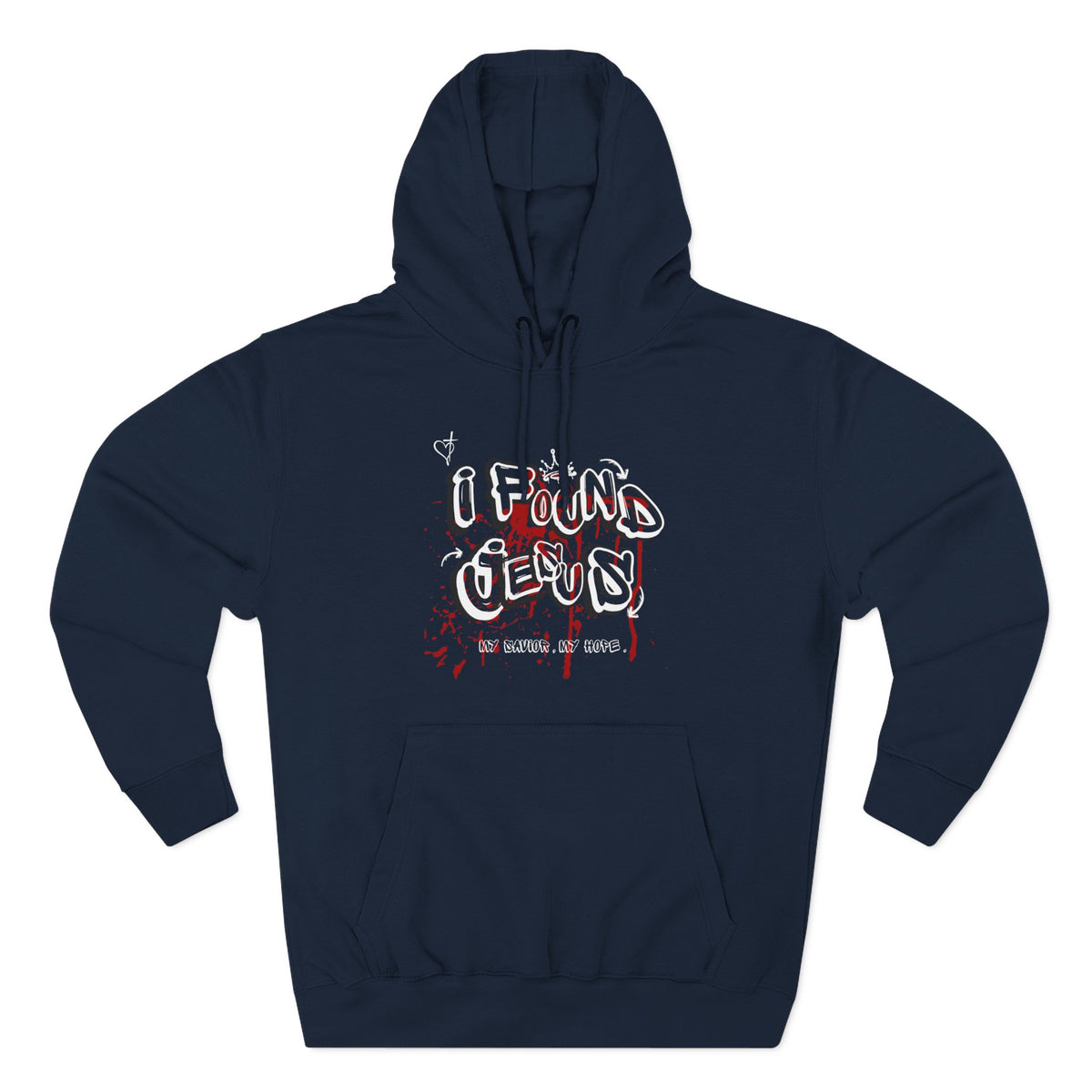 I Found Jesus Fleece Hoodie