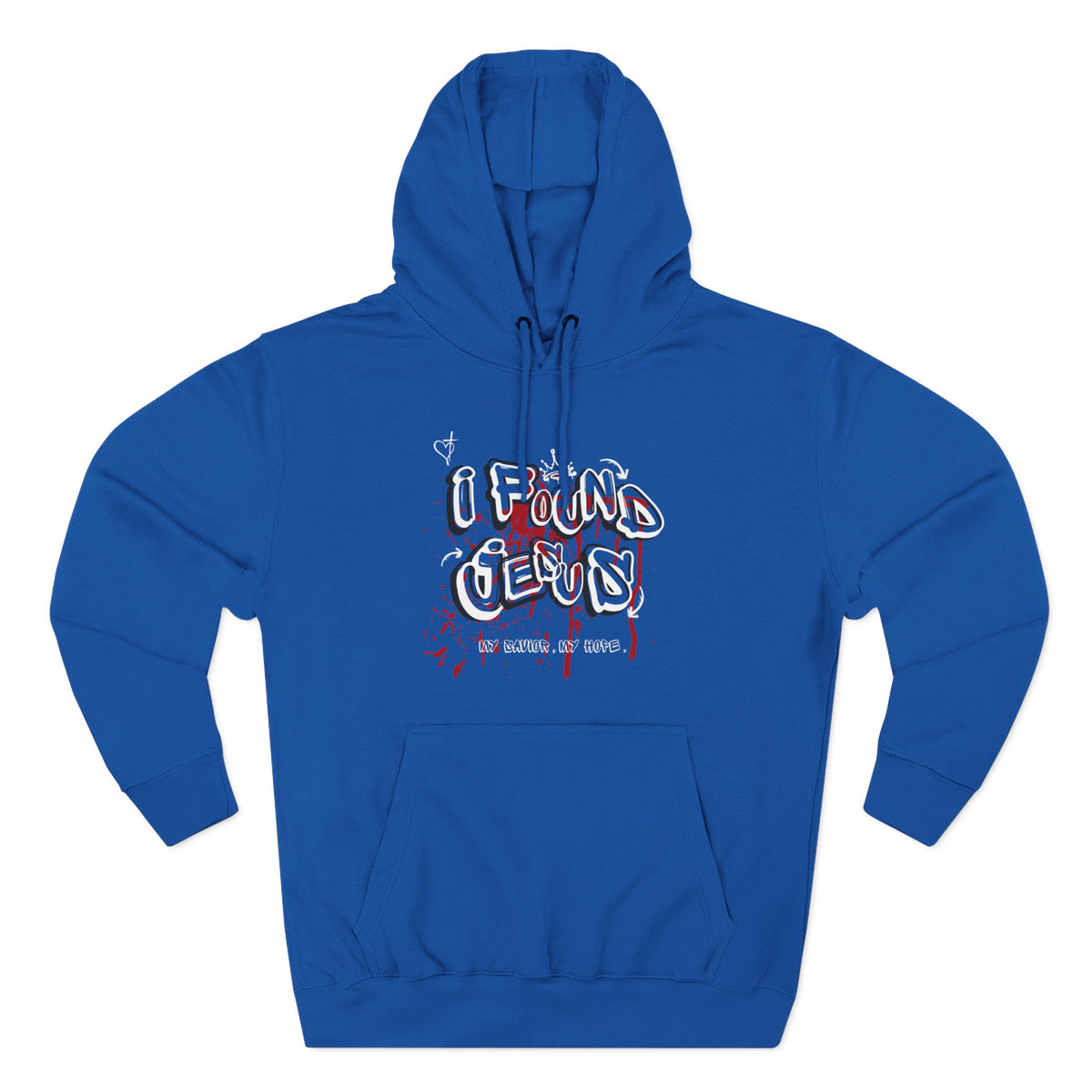 I Found Jesus Fleece Hoodie