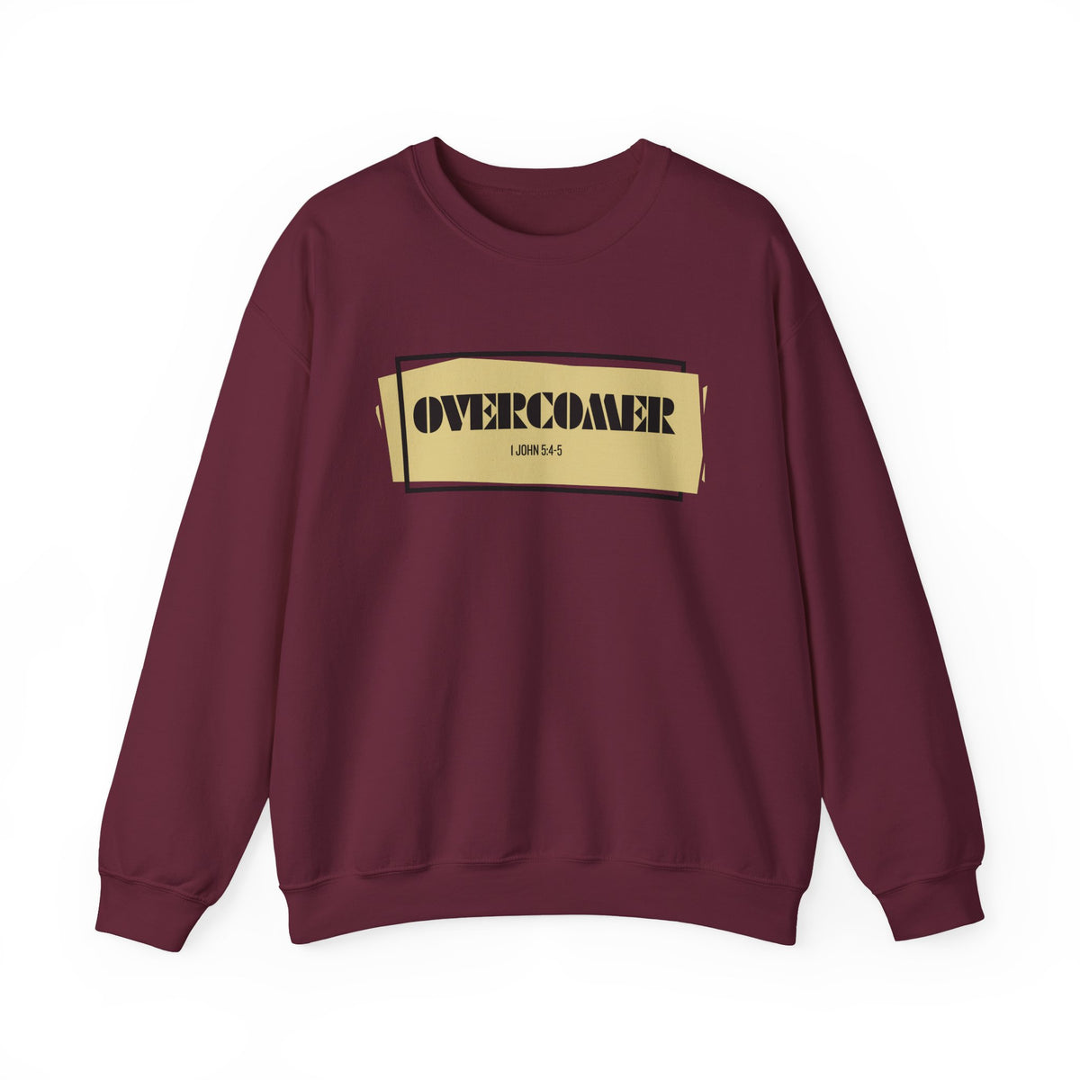 OVERCOMER 1 John 5:4-5  Sweatshirt