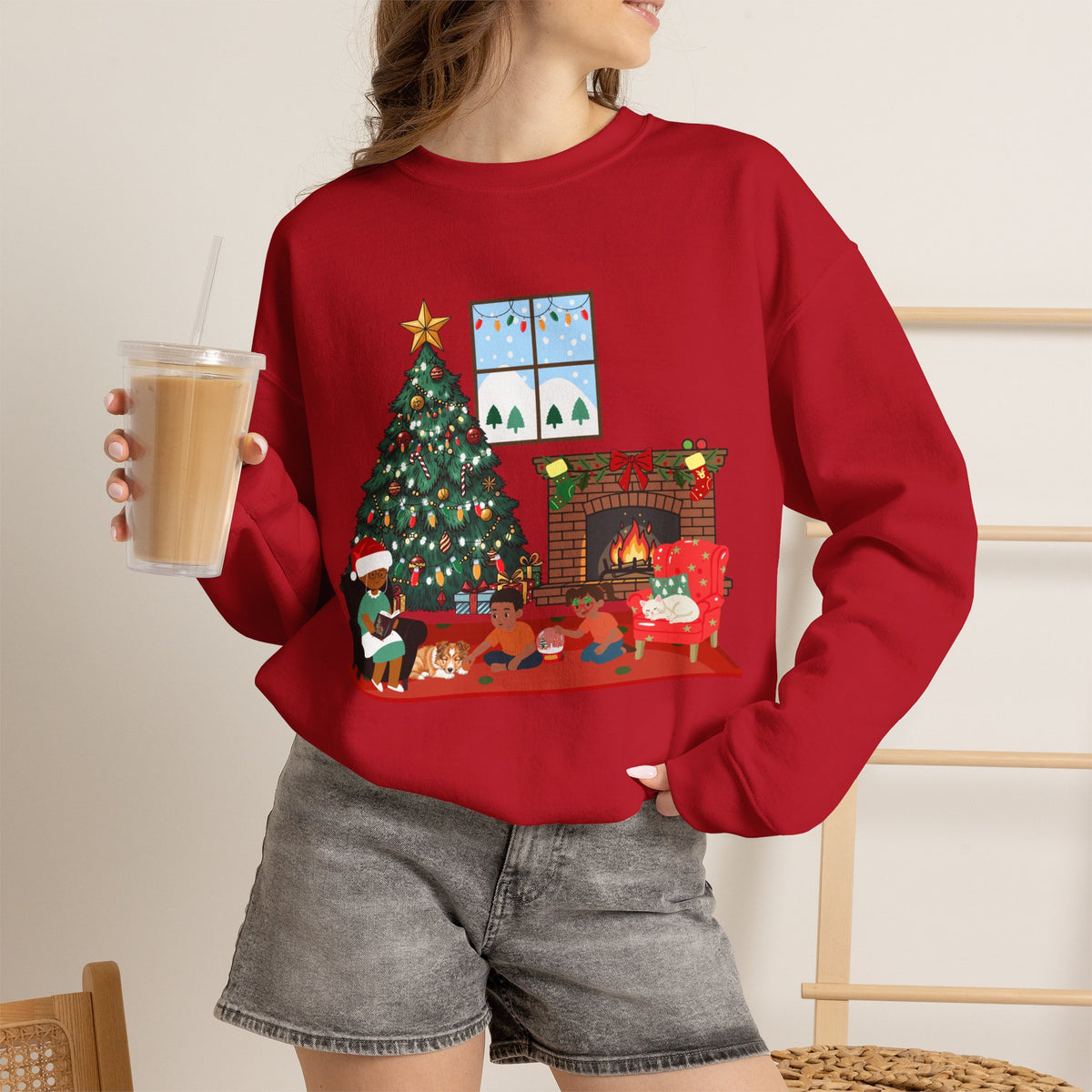 Grandma Cozy Christmas Sweatshirt