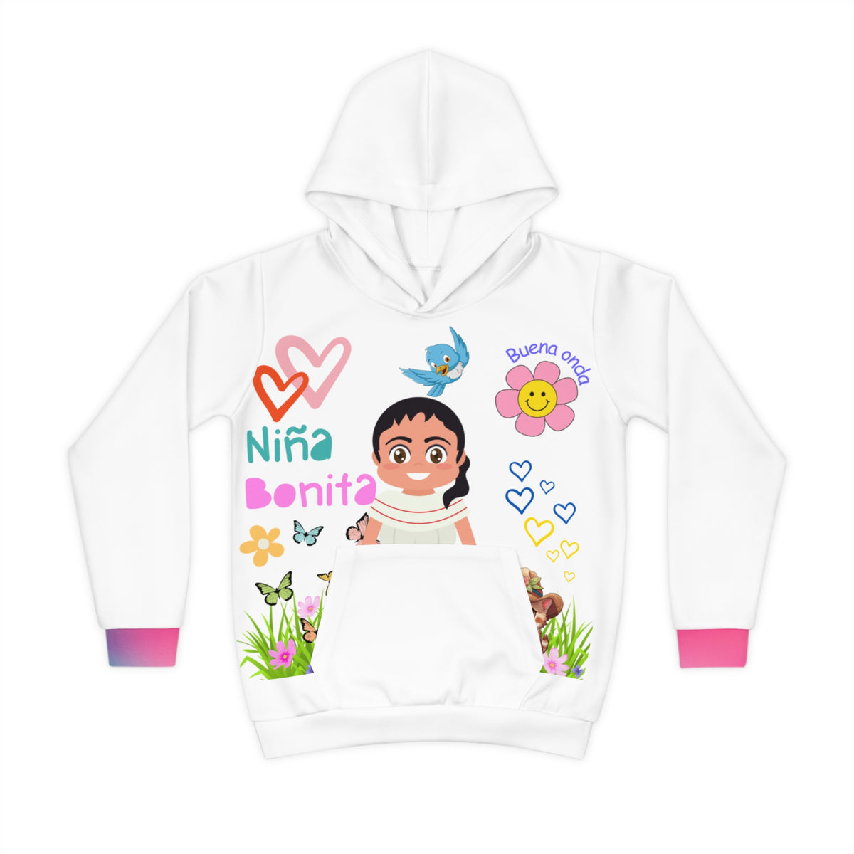 Hispanic Culture Pretty Girl  Hoodie